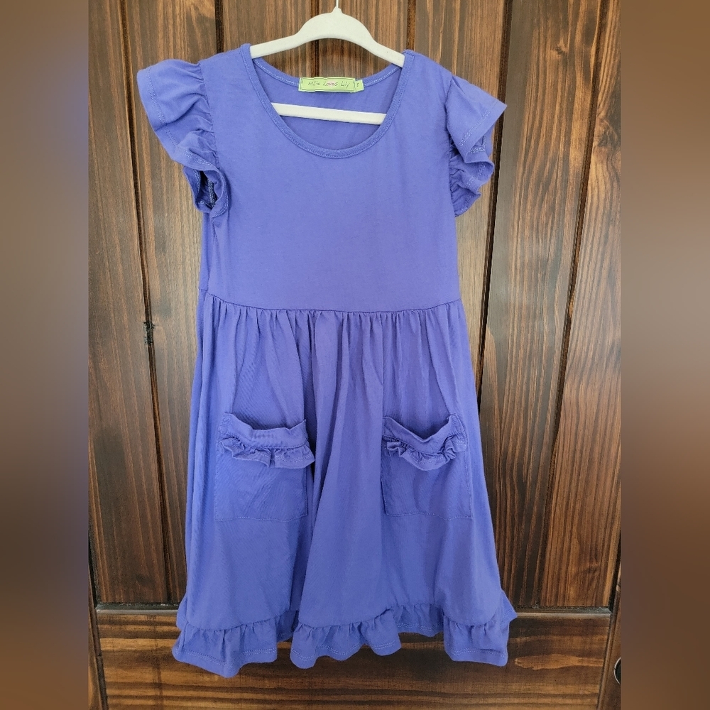 Short sleeve dress with Uniform long sleeve shirt - Picture 11 of 11